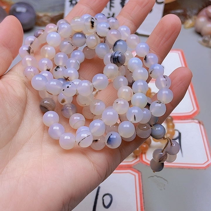 【闪购商品】未镶嵌玛瑙/玉髓珠宝半成品大***6