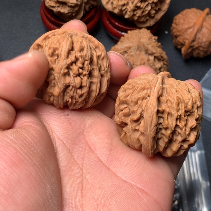 文玩核桃把件41四座楼1328