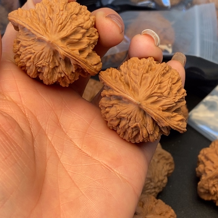 "***！吊坠文玩核桃蟠龙纹