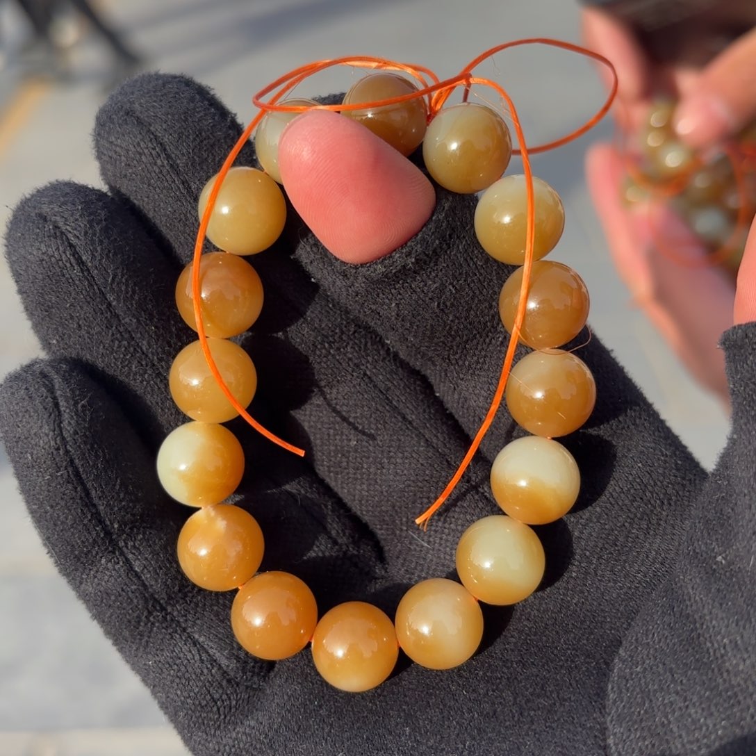 和田玉手链未镶嵌