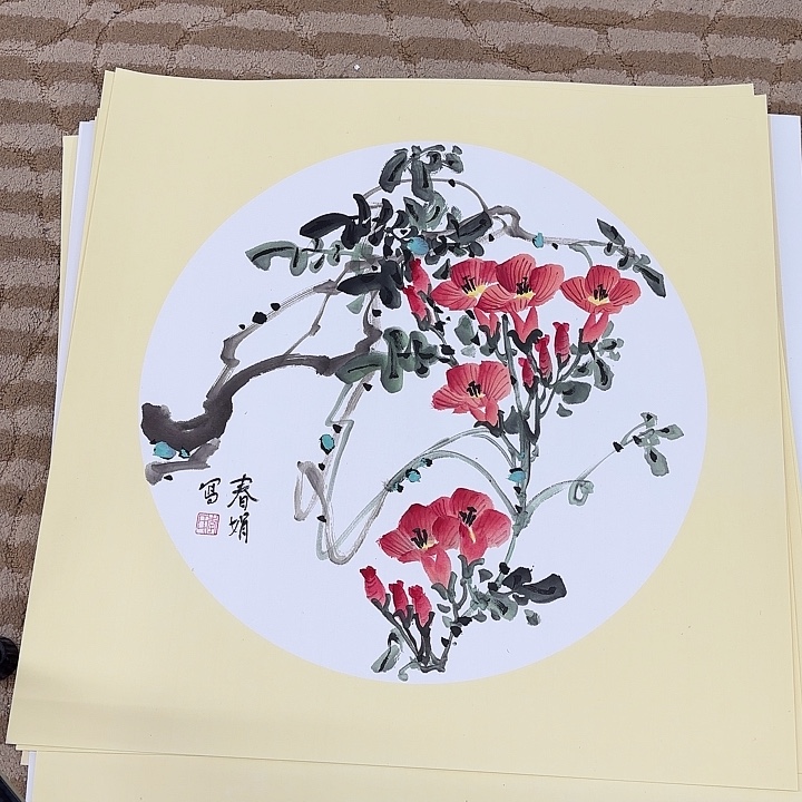 国画花鸟等多种鸟类的50.50