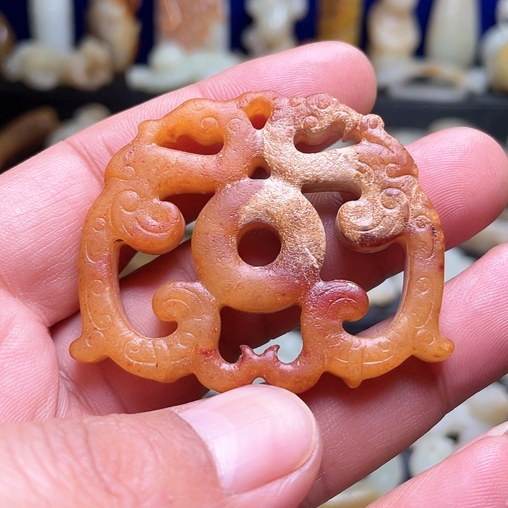 和田玉挂件未镶嵌