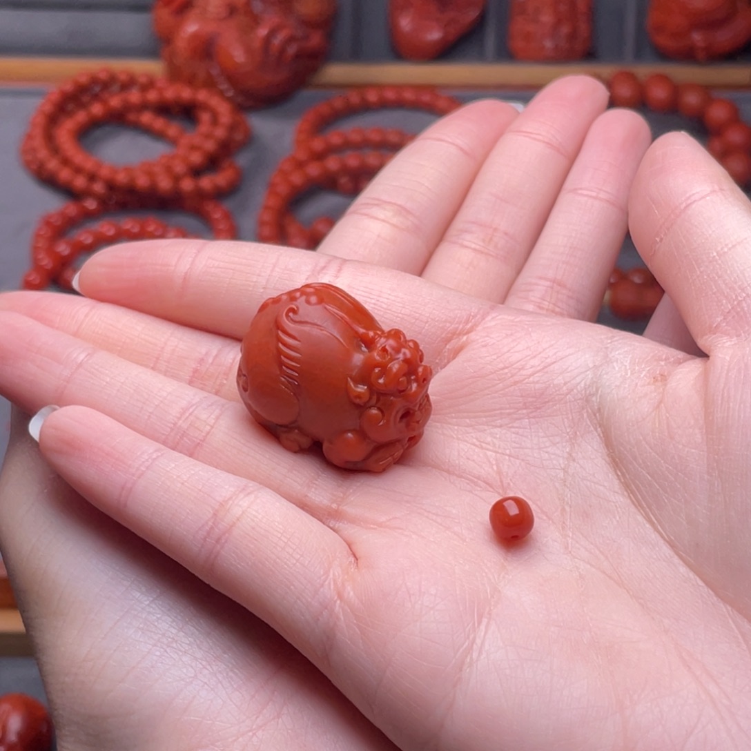 南红玛瑙未镶嵌配饰