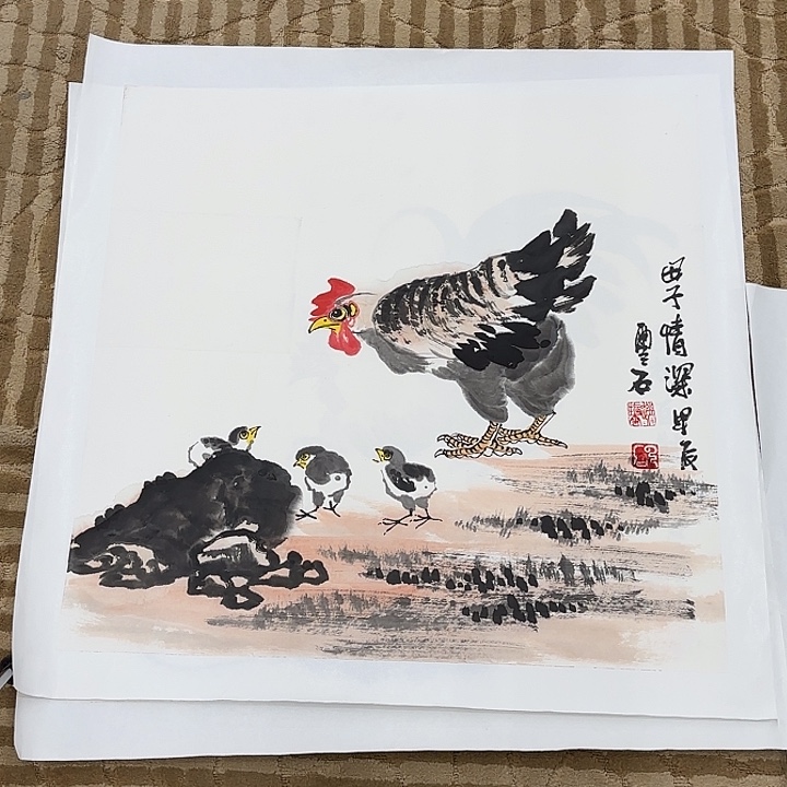 国画花鸟等动物为主料70.70