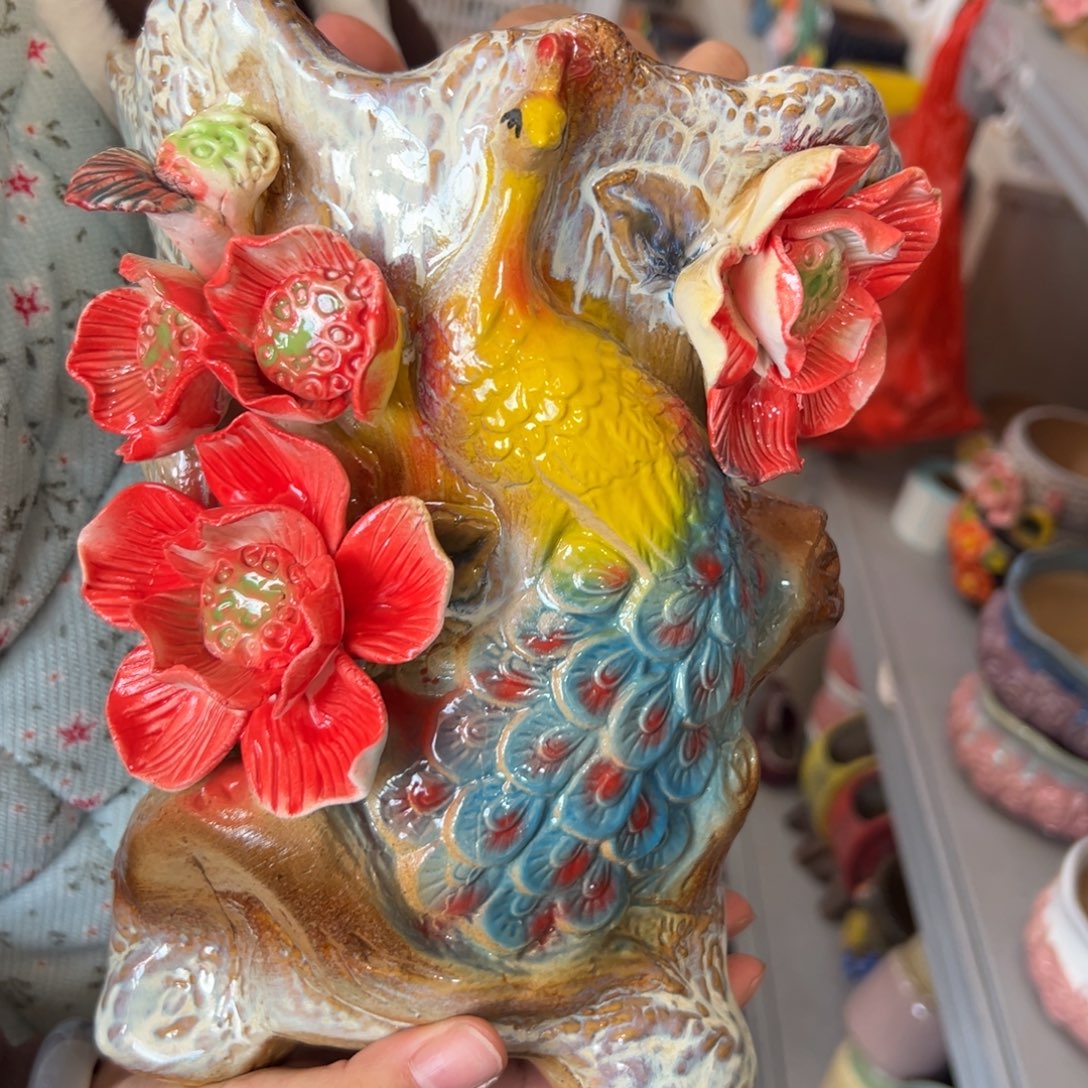 满20米秒退拉黑花盆