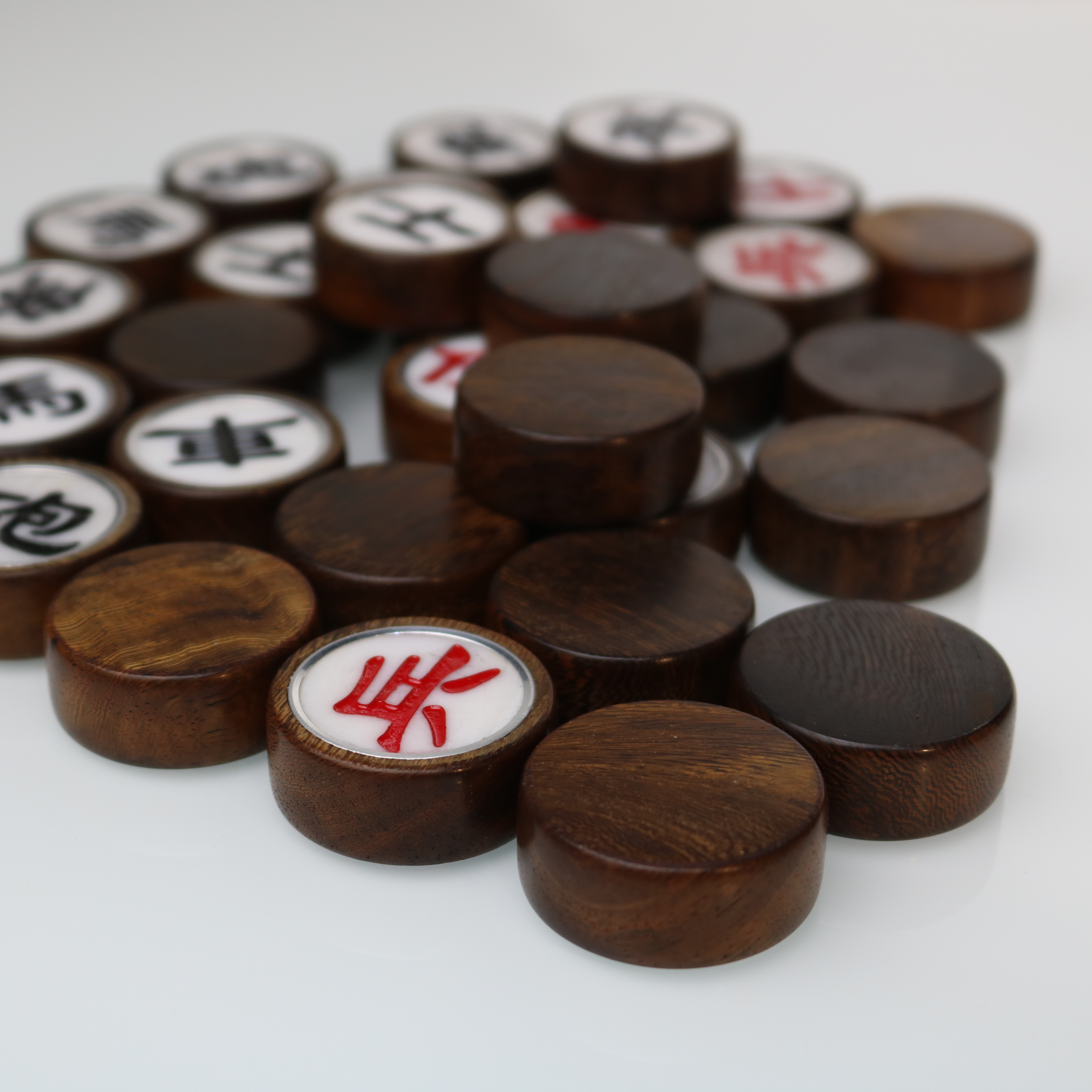 象棋材质鸡翅木38x15mm