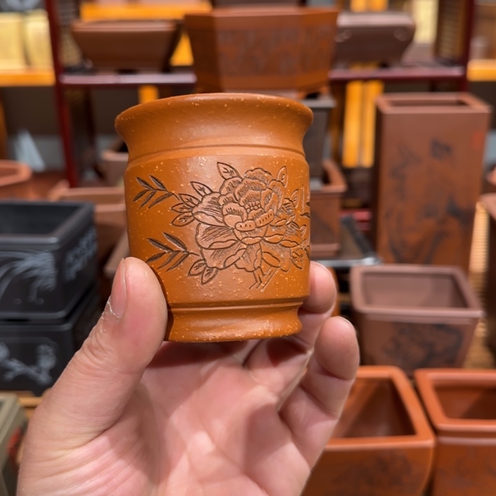 紫砂花盆原矿料的