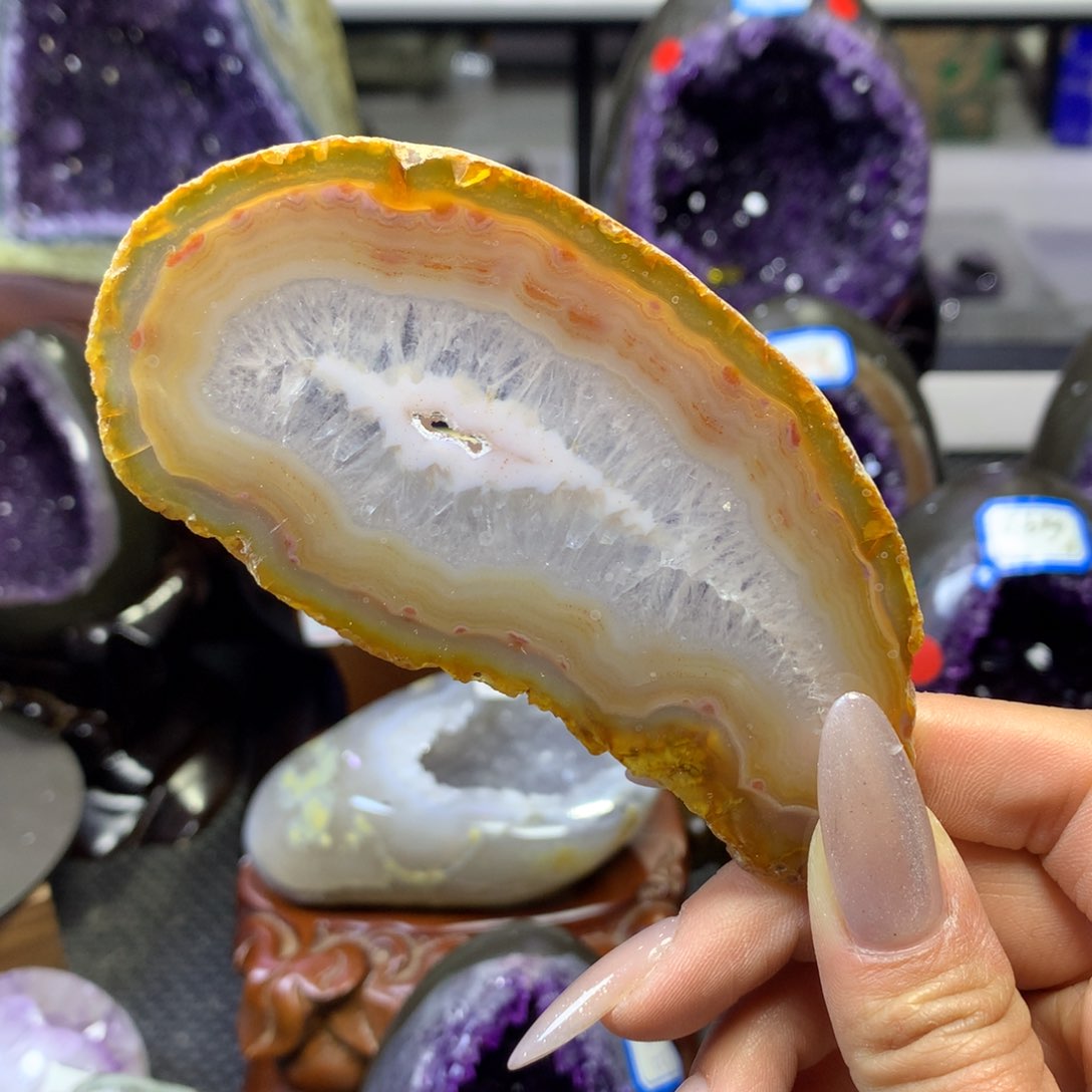 水晶摆件婷未镶嵌