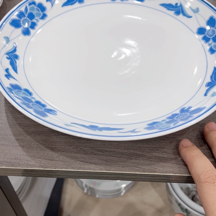 碟枫*釉下五彩的瓷器在瓷器