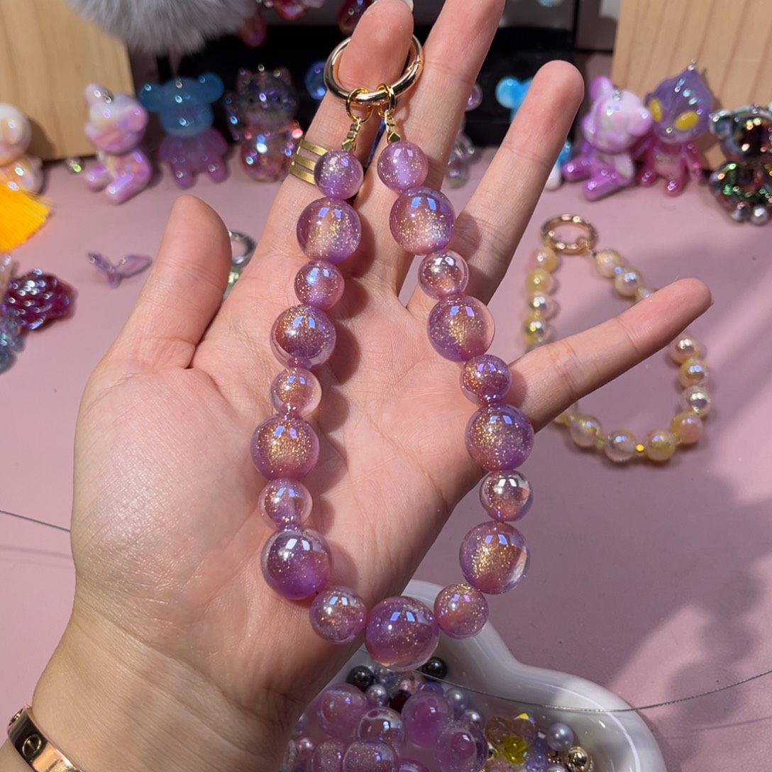 树脂铜合金紫色夜光