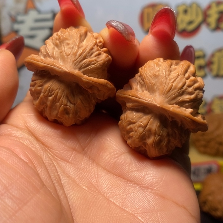 桃核把件瓷娃娃全品34➕尺