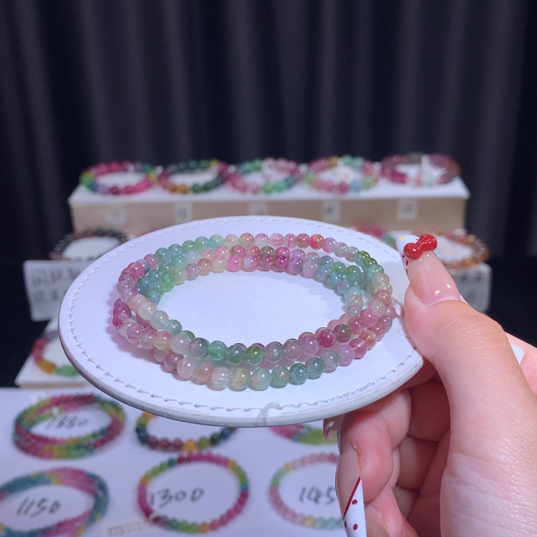 碧玺手链未镶嵌碧玺