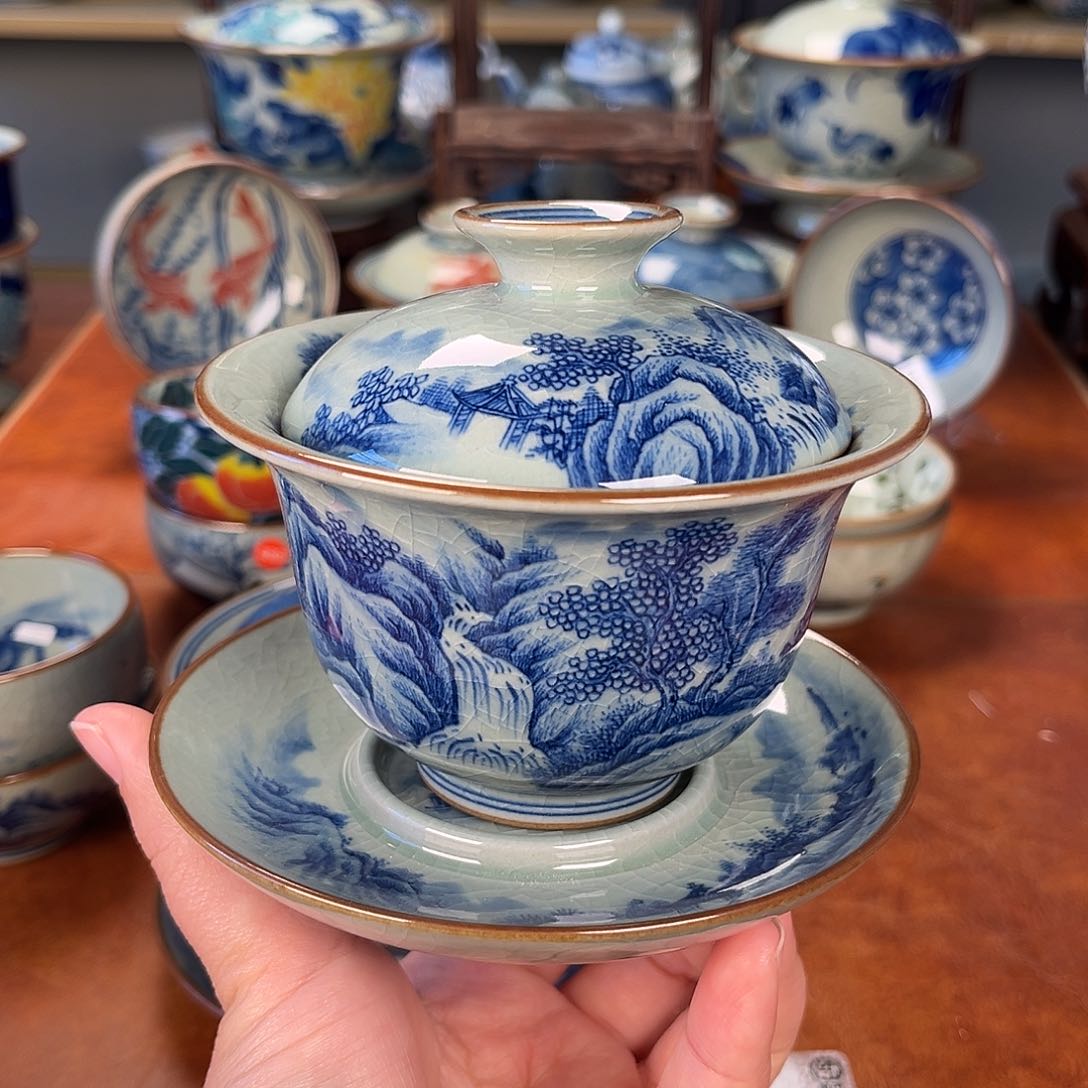 杯盖碗景德镇陶瓷