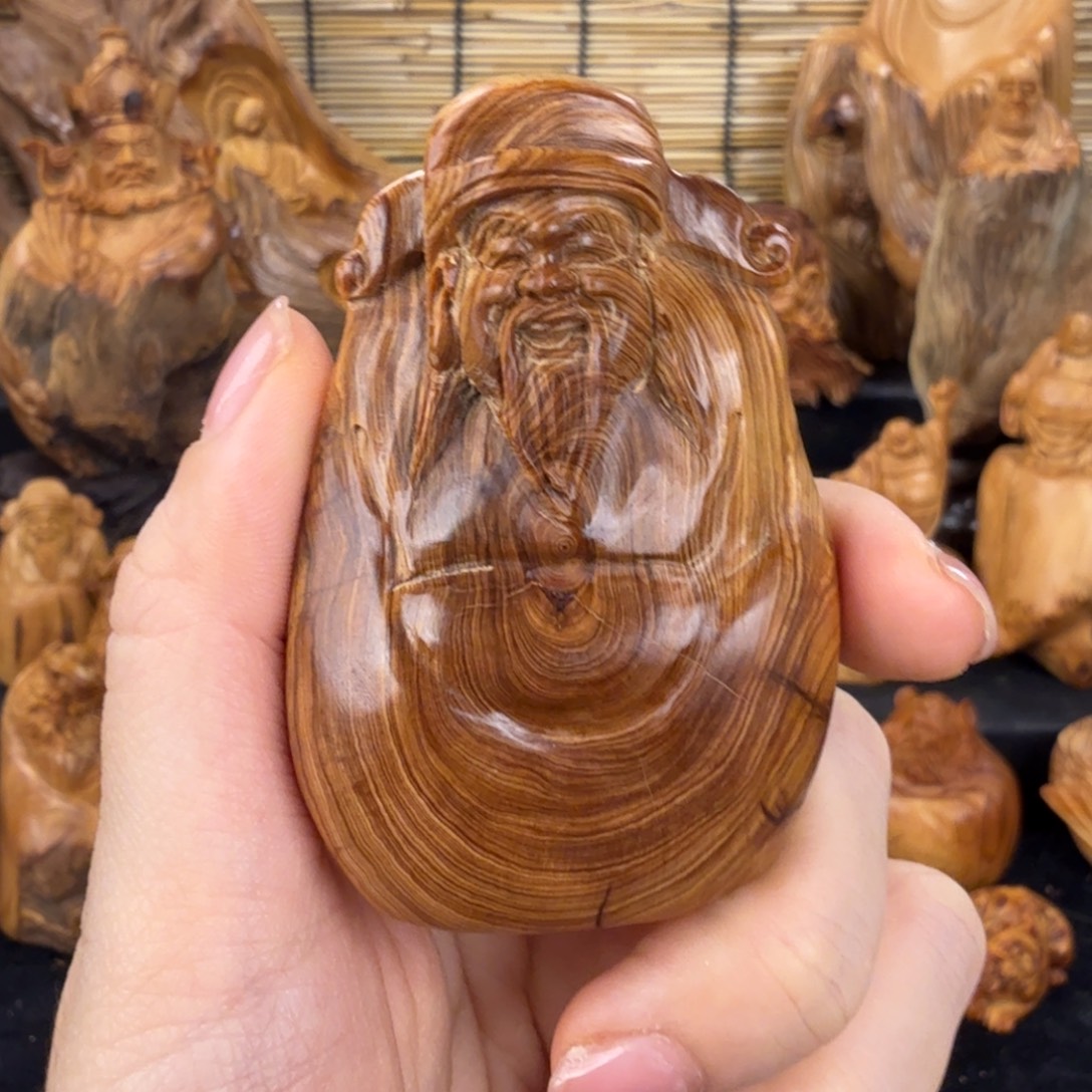 柏木（崖柏）手把件