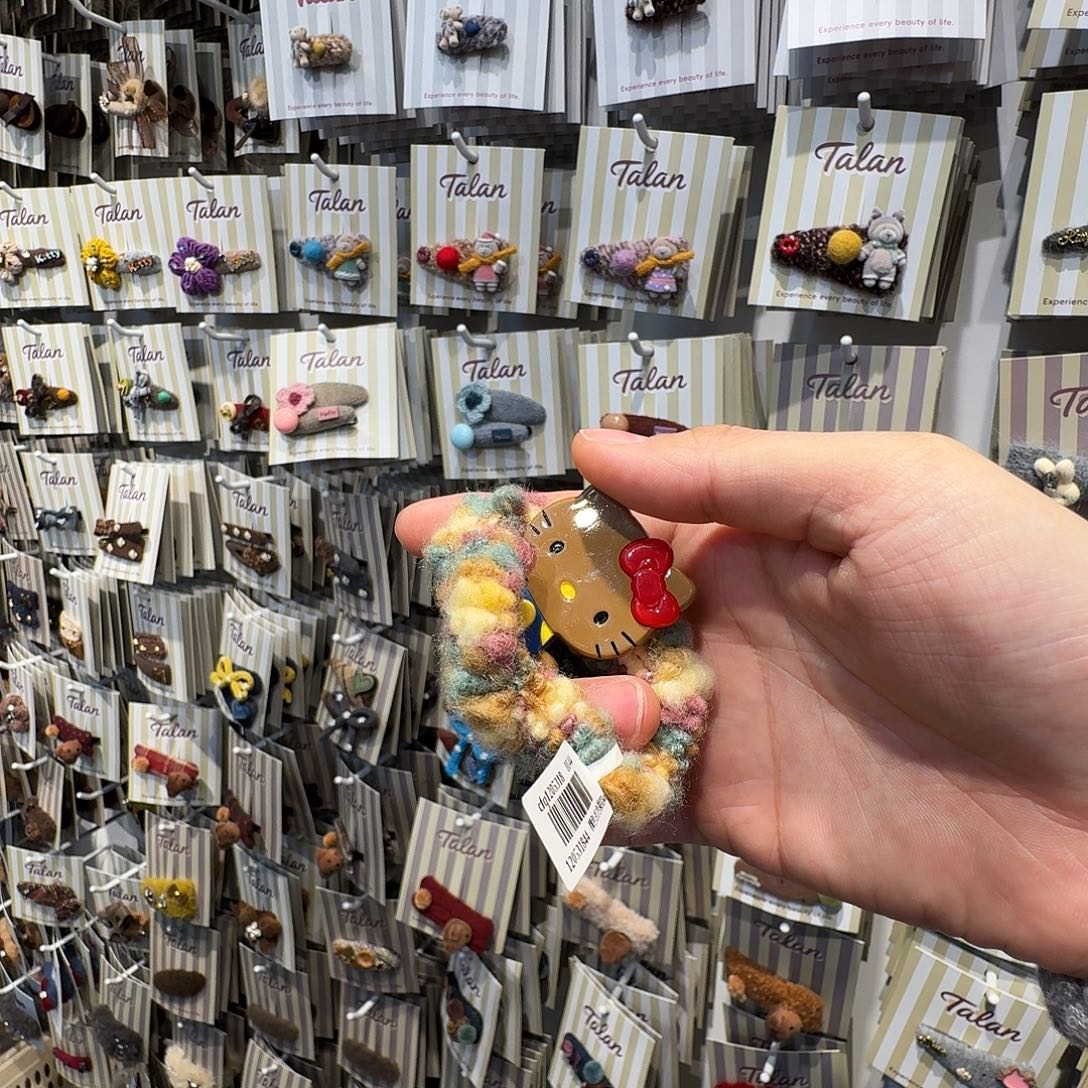 璇****布艺非金属kt发绳