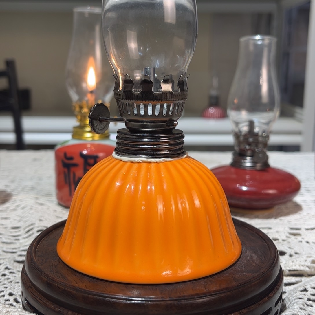 摆件景德镇陶瓷香薰灯