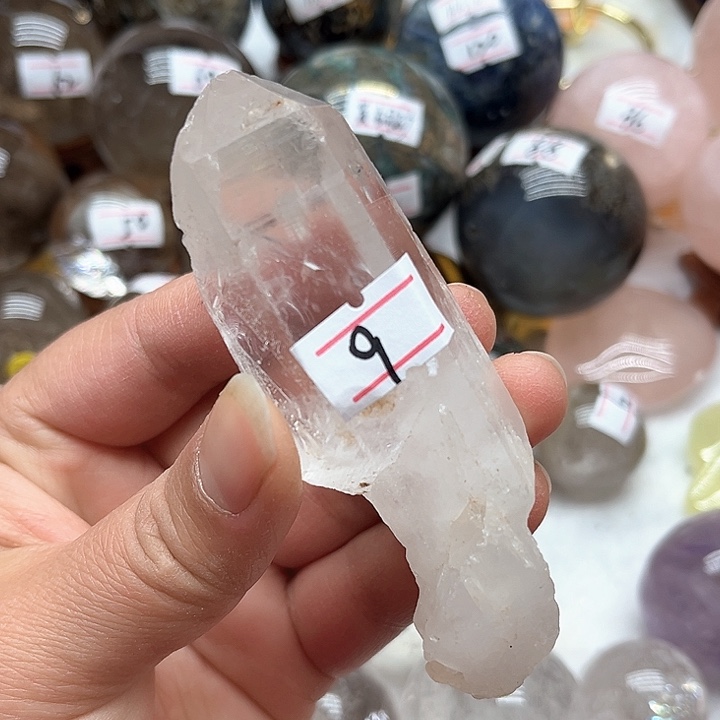 水晶94克白水晶原石未镶嵌