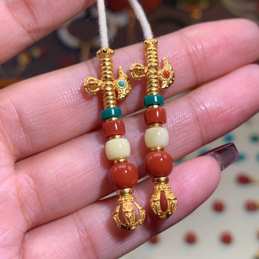 南红玛瑙未镶嵌颈饰