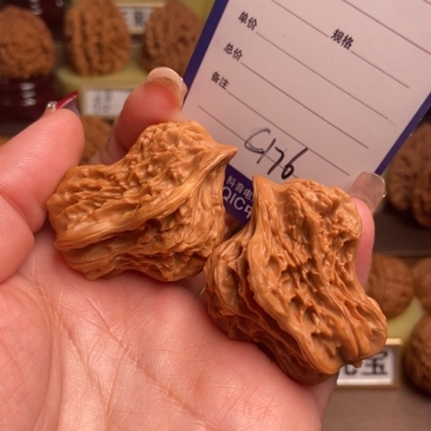 猴***舅吊坠文玩核桃小鸟