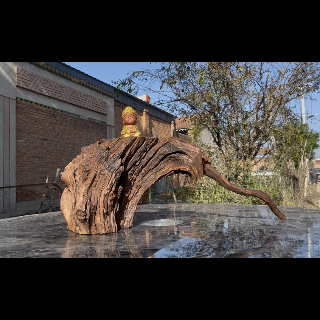 尺寸：70✖️32✖️28，鱼缸造景沉木摆件，紫柚木，秒沉包煮，树桩沉木