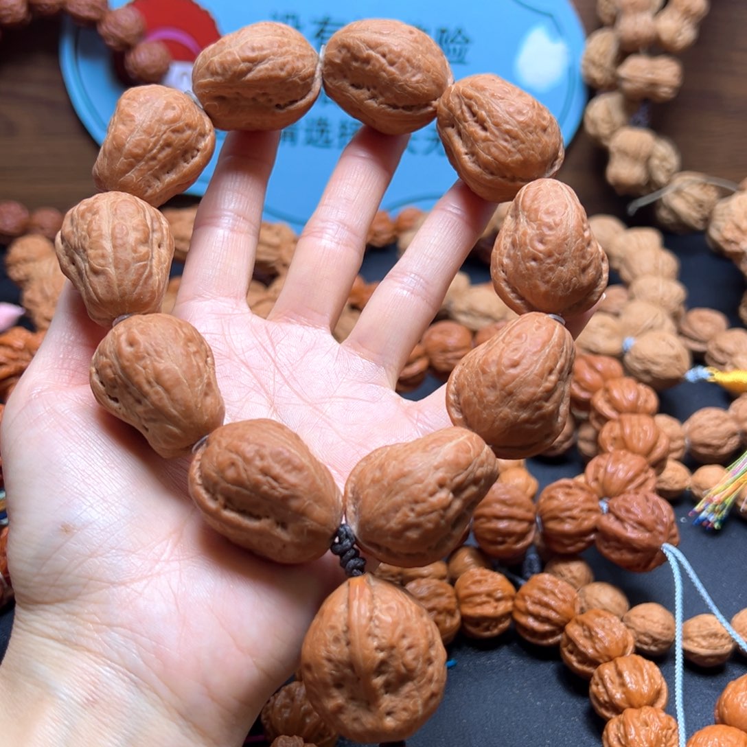 名***流文玩核桃手串百财26