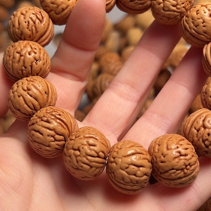 桃核吊坠桃核手串肌肉纹肉纹元宝19内