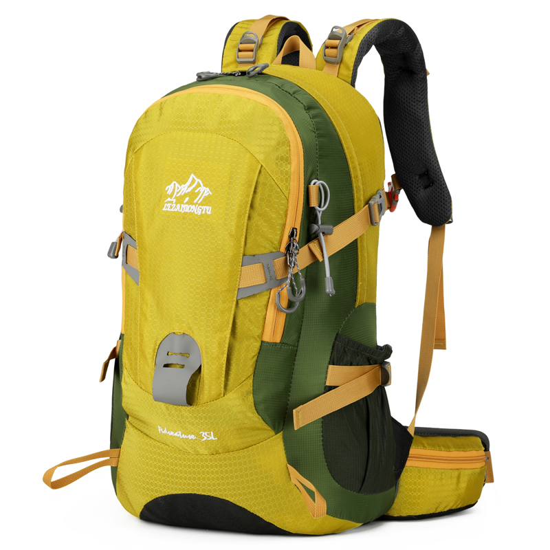 35L专业户外登山包悬浮背负多功能耐磨防雨双肩包减负减压