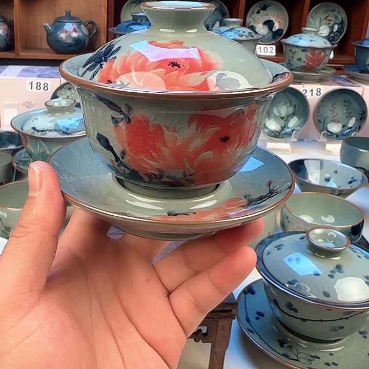 景德镇陶瓷陶瓷杯茶具