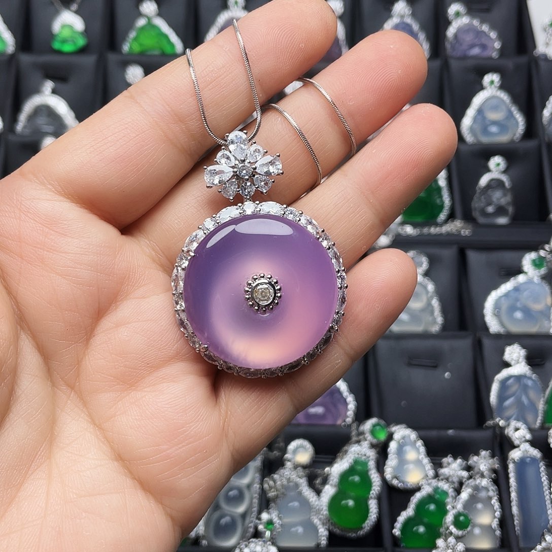 玛瑙/玉髓颈饰合金