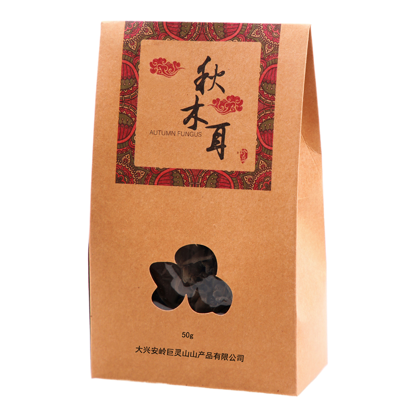 【巨灵山】大兴安岭秋木耳 健康农家种植50g袋装 1.5-1.8