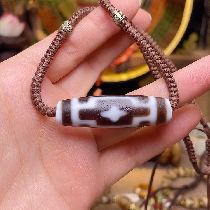 玛瑙/玉髓未镶嵌天珠锁骨链