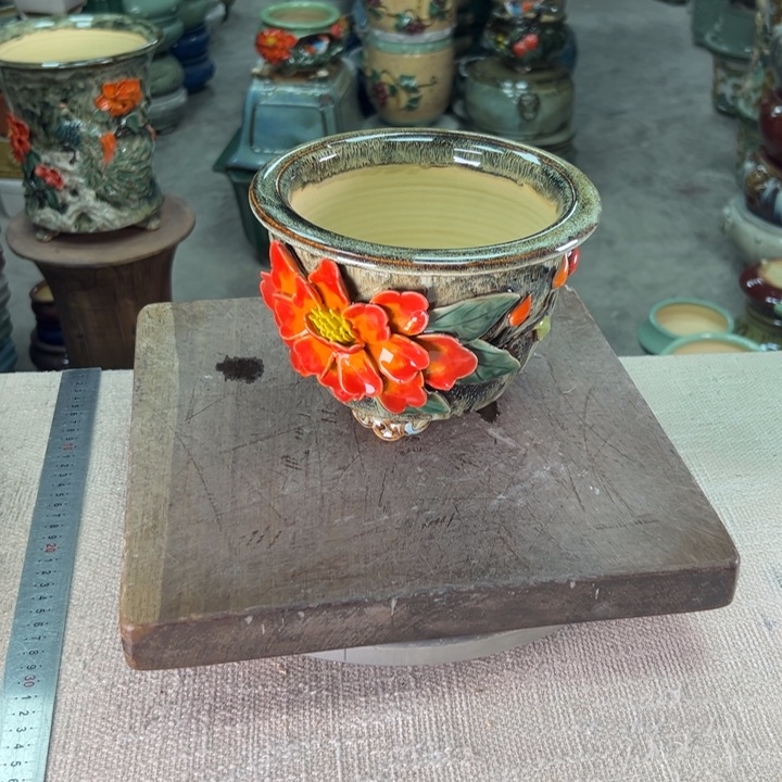 泳坤堂石湾盆陶瓷