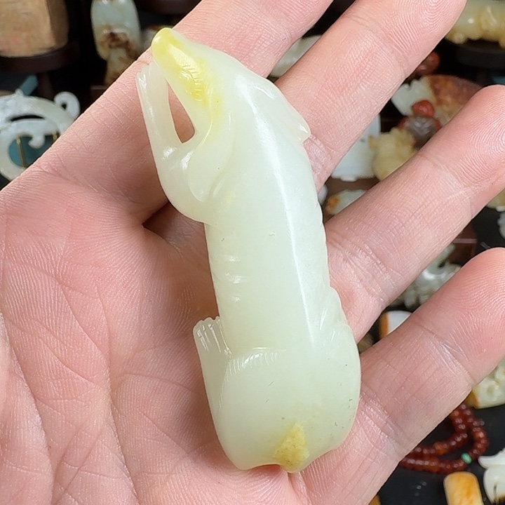 和田玉（糖玉）未镶嵌挂件