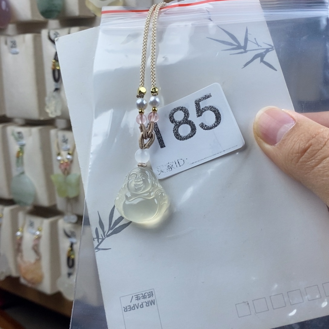 玛瑙/玉髓合金颈饰