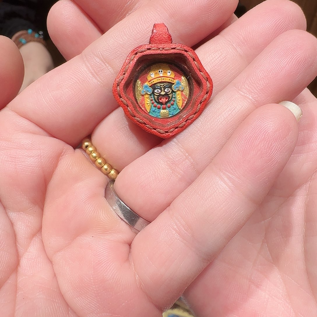 吊坠1.5mm红皮壳如意款扎基拉姆