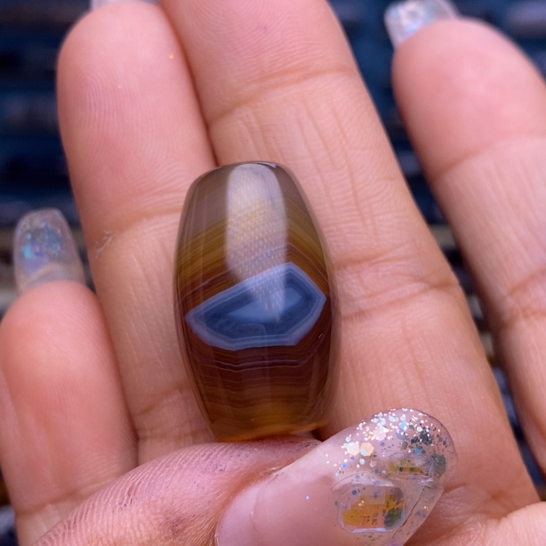 ****暖玛瑙/玉髓未镶嵌项链