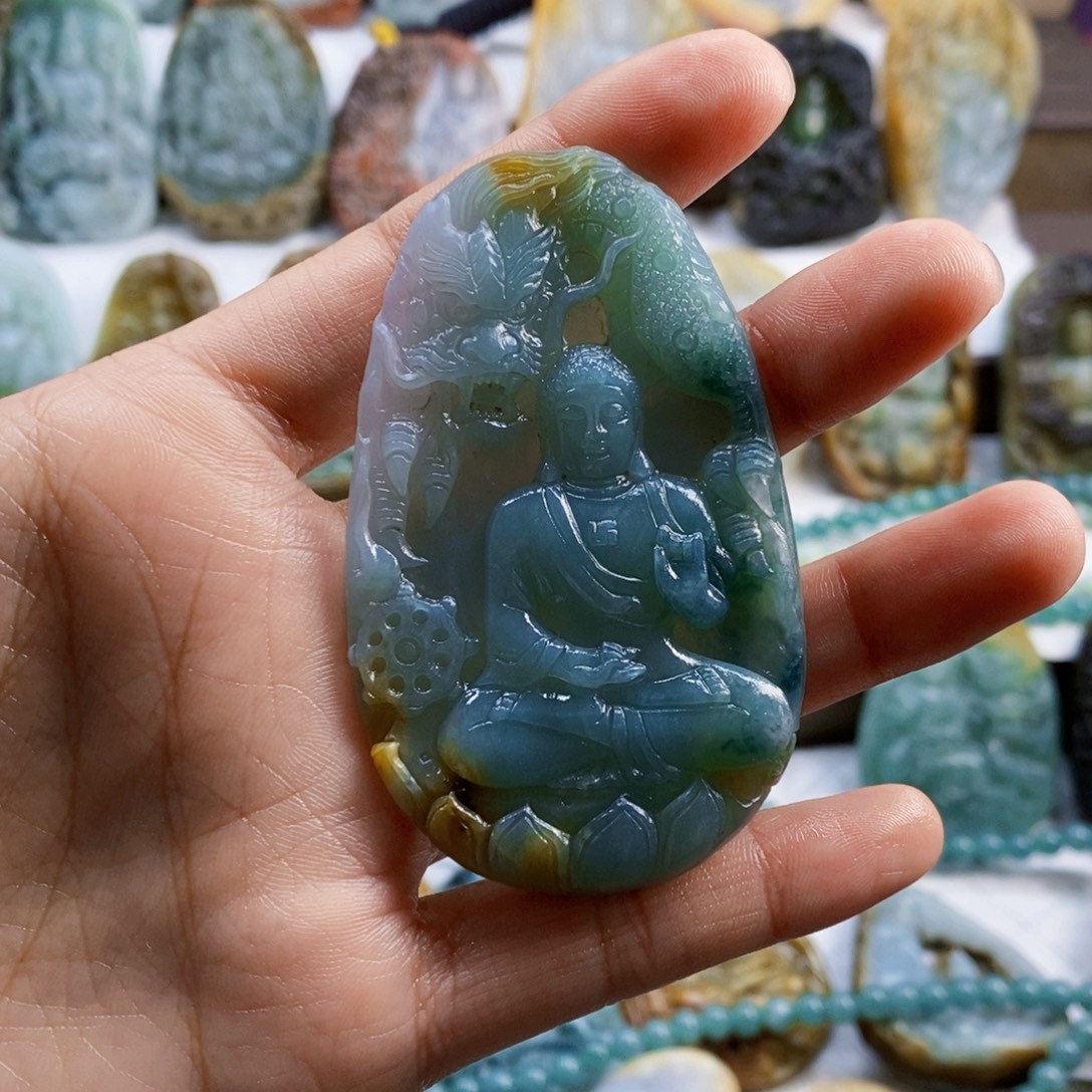 繁***星定制翡翠未镶嵌翡翠定制链接