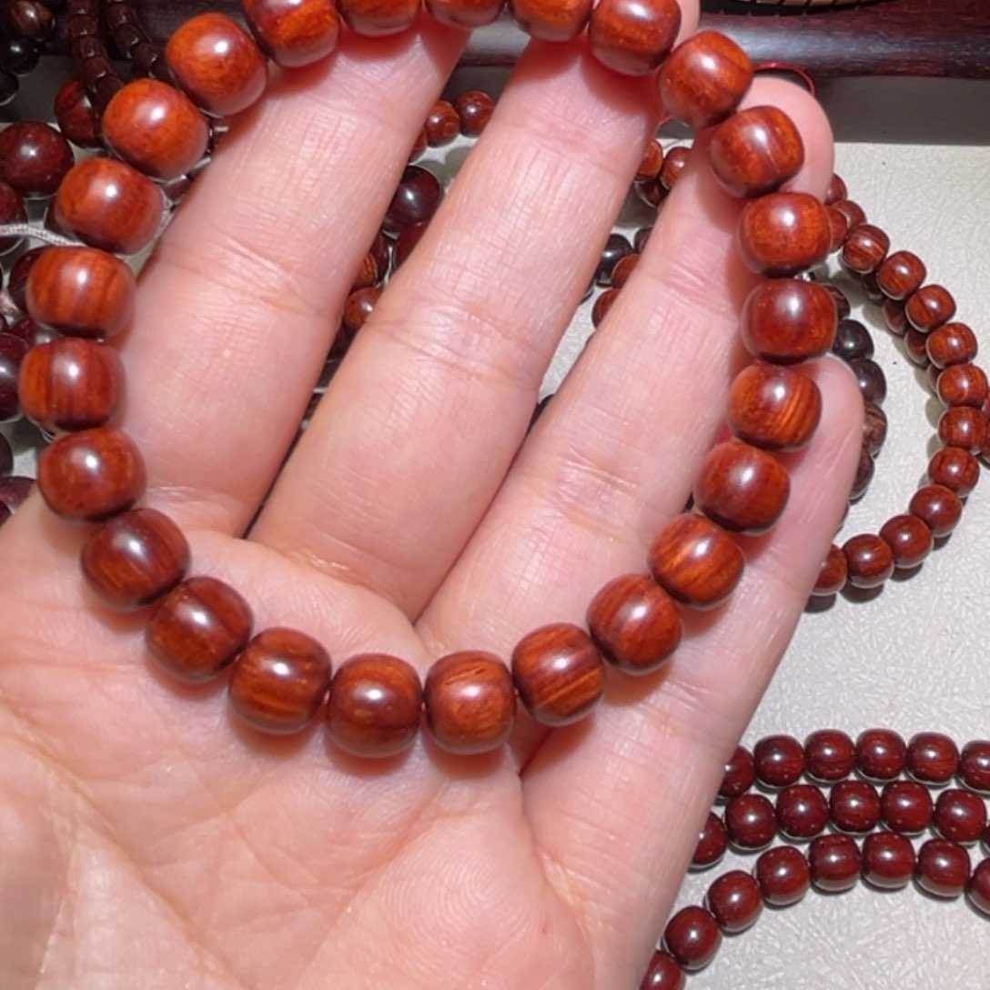 檀香紫檀（小叶紫檀）手串/手链华*