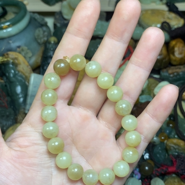 岫岩老玉（透闪石质玉）颈饰未镶嵌鲁*丶