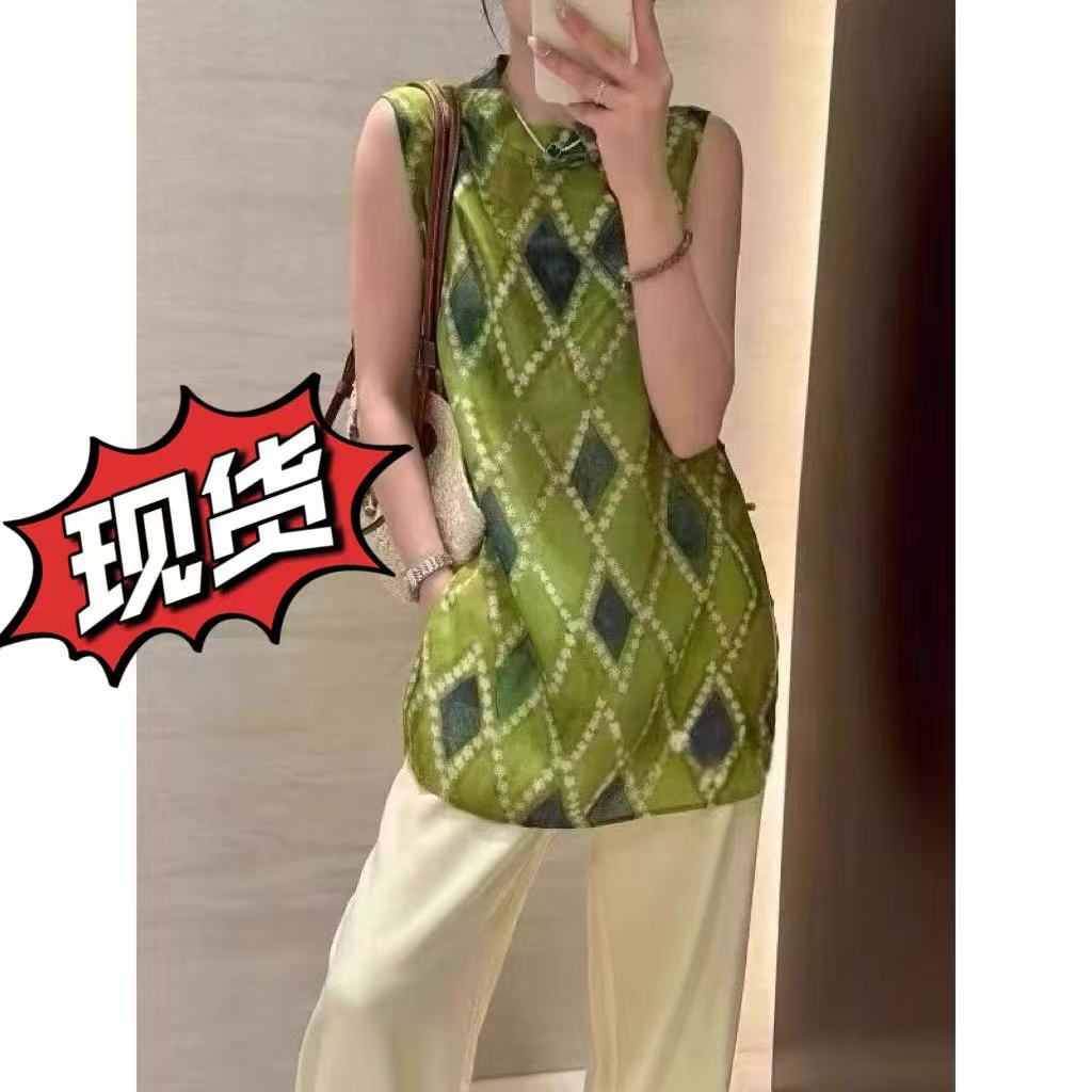 （再见时光）中式上衣时尚复古宽松百搭休闲