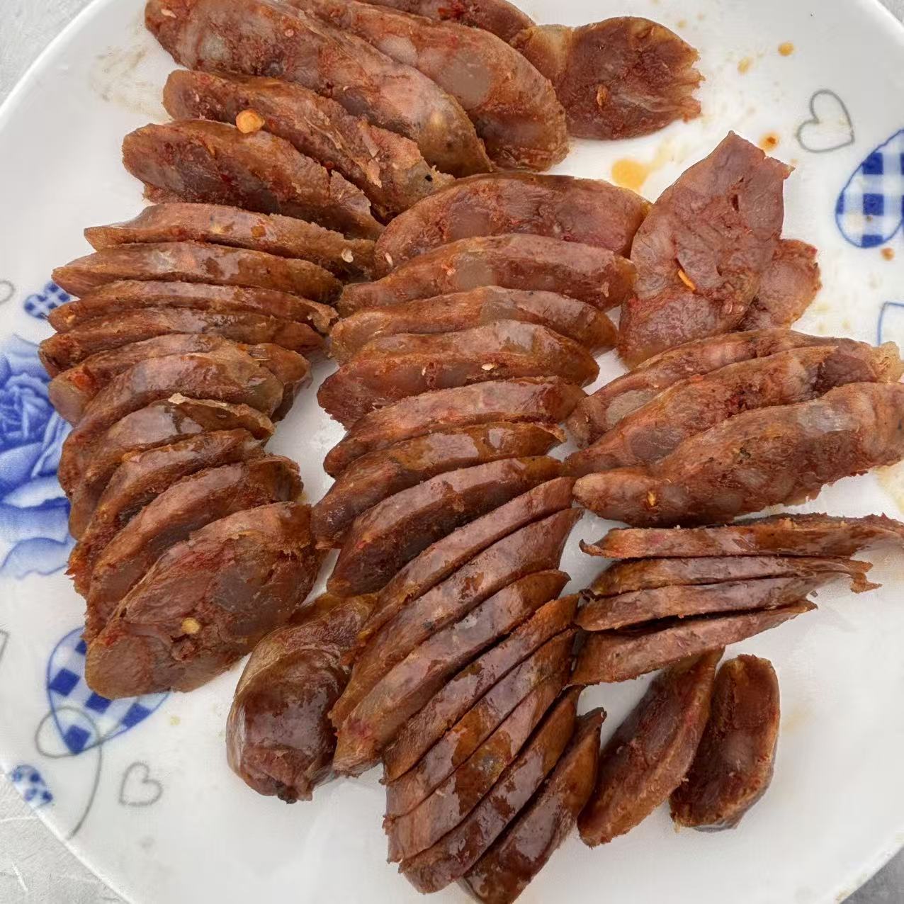 四川正宗农家黑土猪肉川味麻辣香肠【麻辣腊肠香肠】麻辣味2号