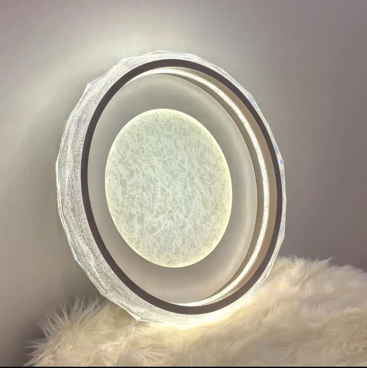 （亿星亮）新款LED吸顶灯钻石现代简约时尚卧室灯全光谱