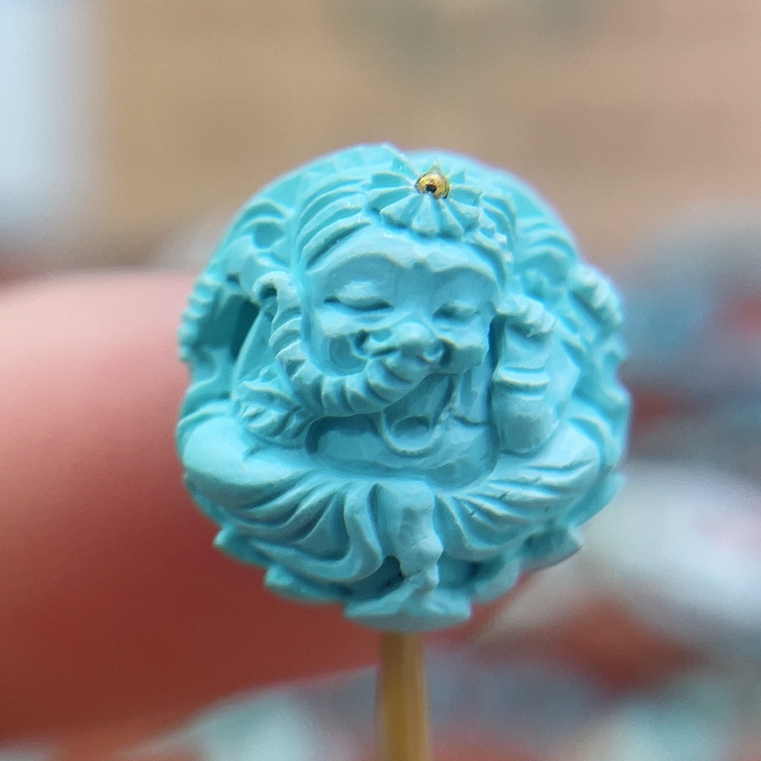 绿松石未镶嵌珠宝奇石