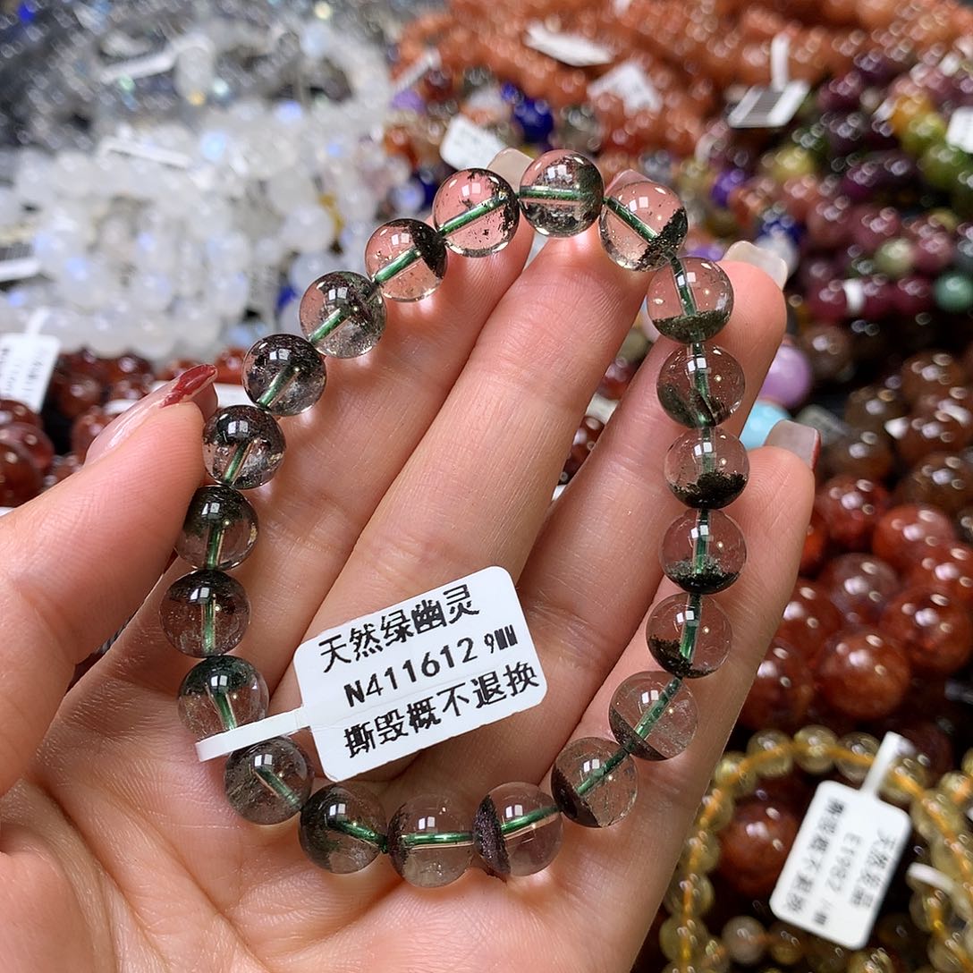 水晶手链未镶嵌，