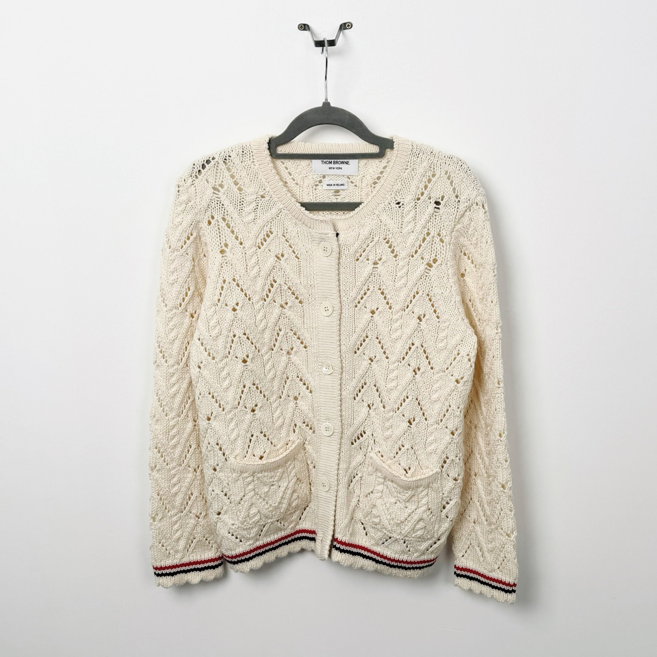 99新 THOMBROWNE 42码 针织外套 lm2050