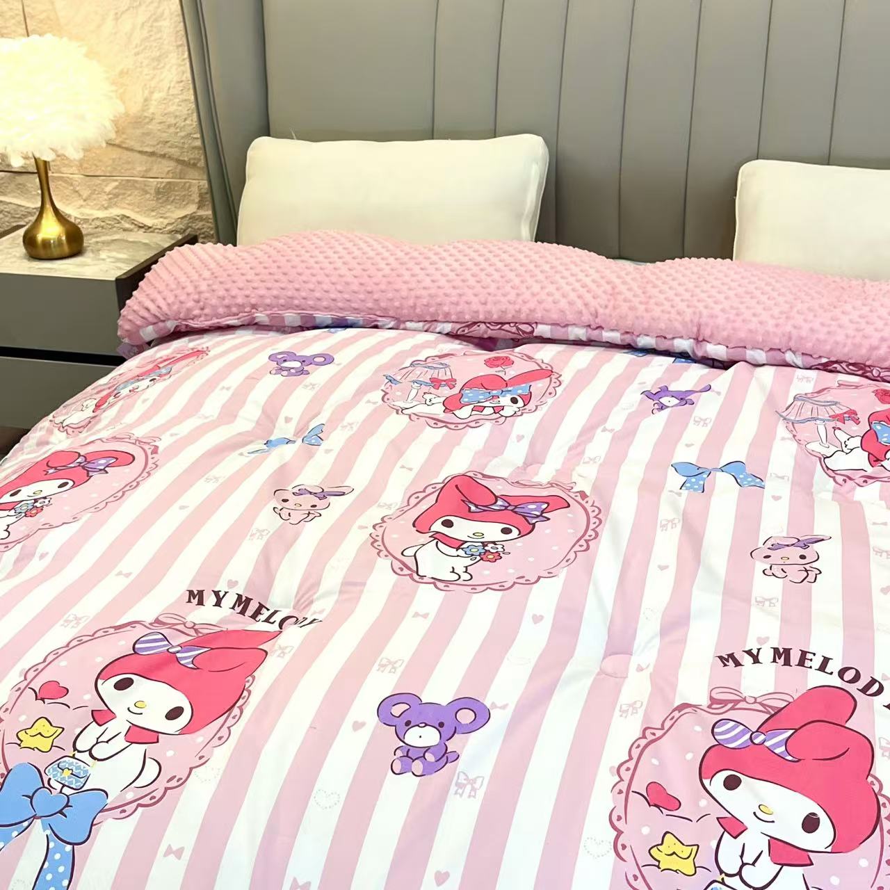 【美乐蒂】150*200cm清新大豆纤维保暖豆豆被