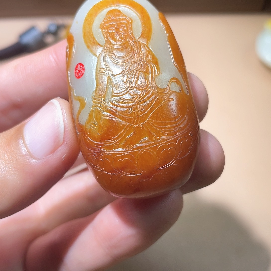 和田玉颈饰未镶嵌A7 