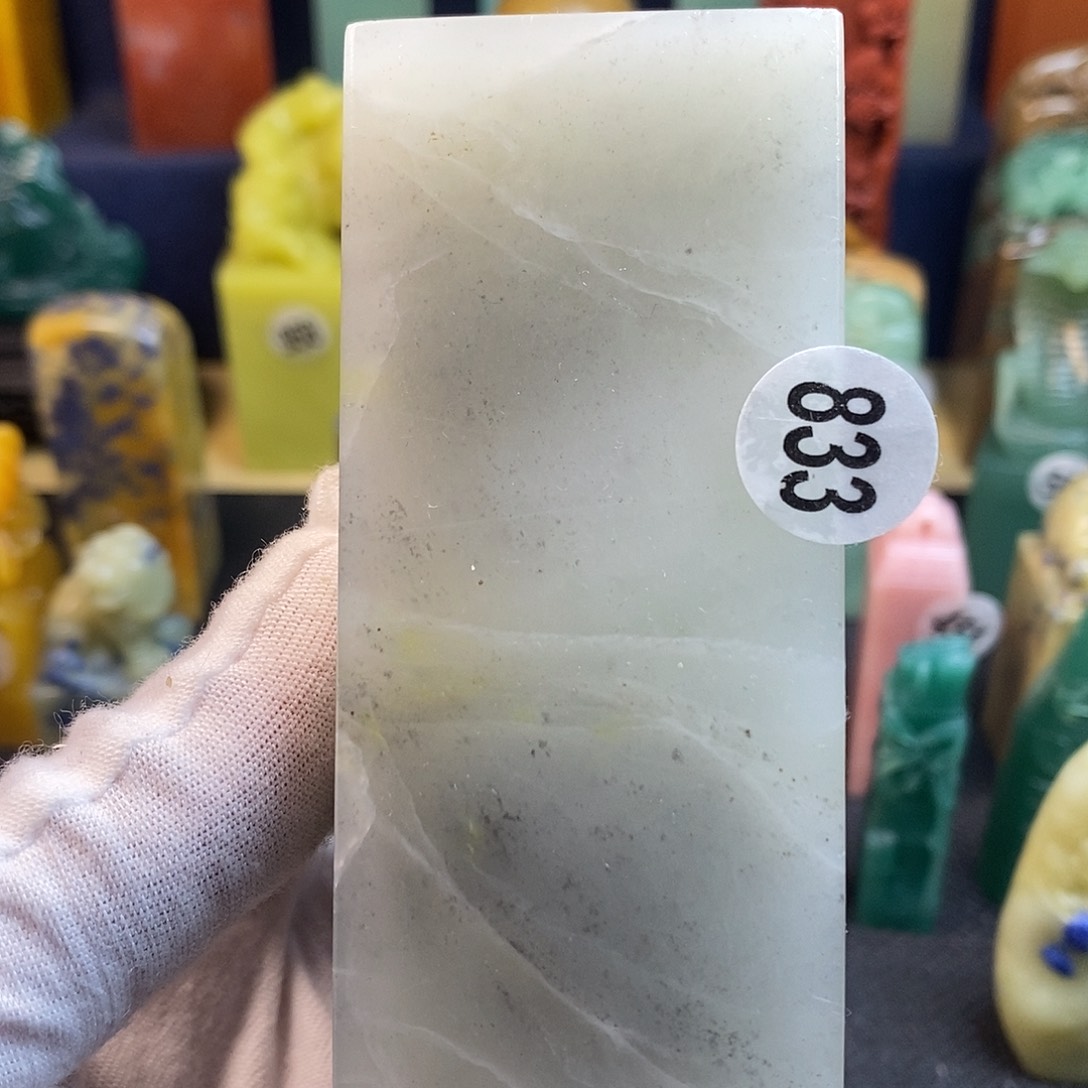 巴林石篆刻艺术家的作品