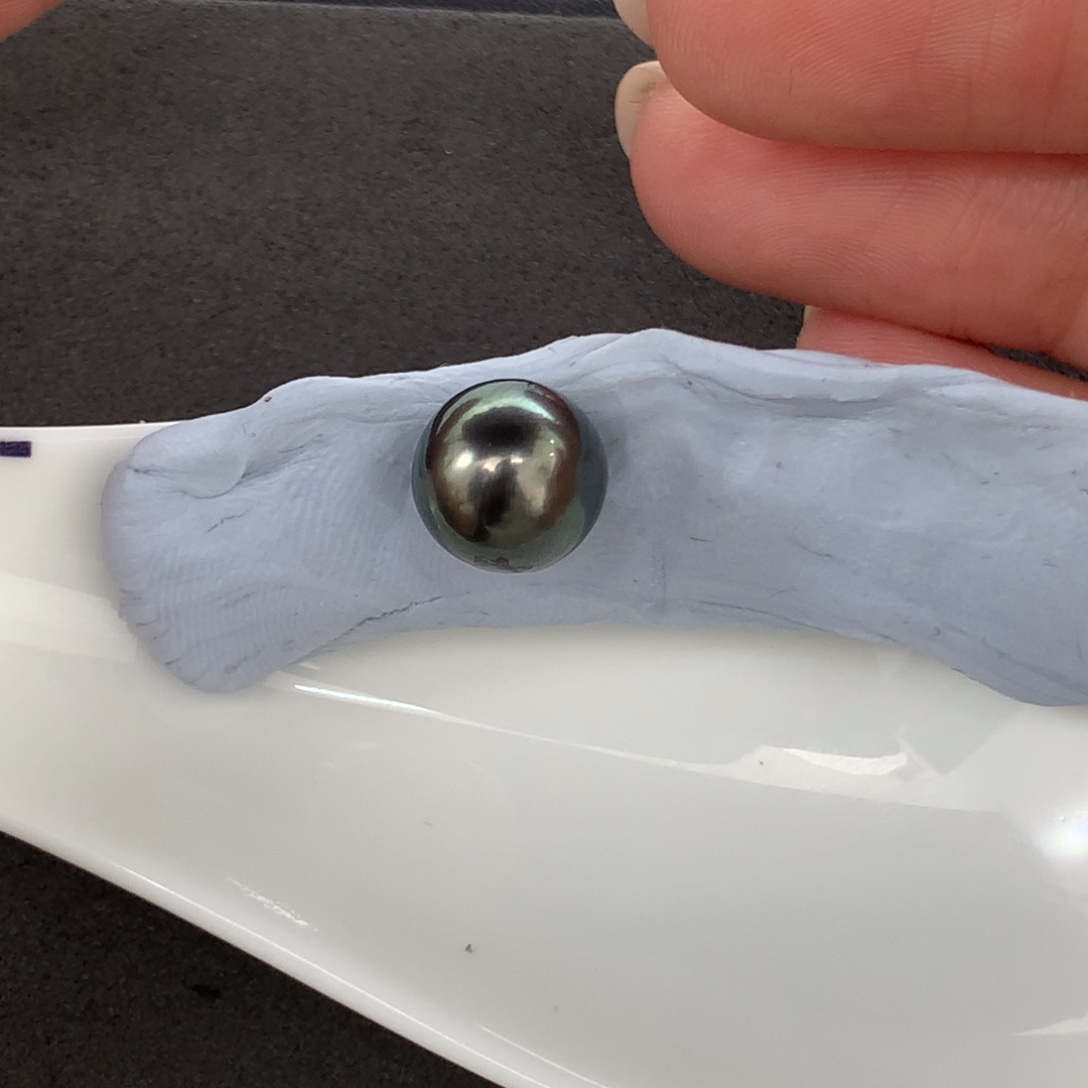 定制海水珍珠未镶嵌裸珠9-10mm大溪地裸珠一颗