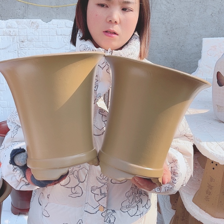 宜兴紫砂精品花盆 
